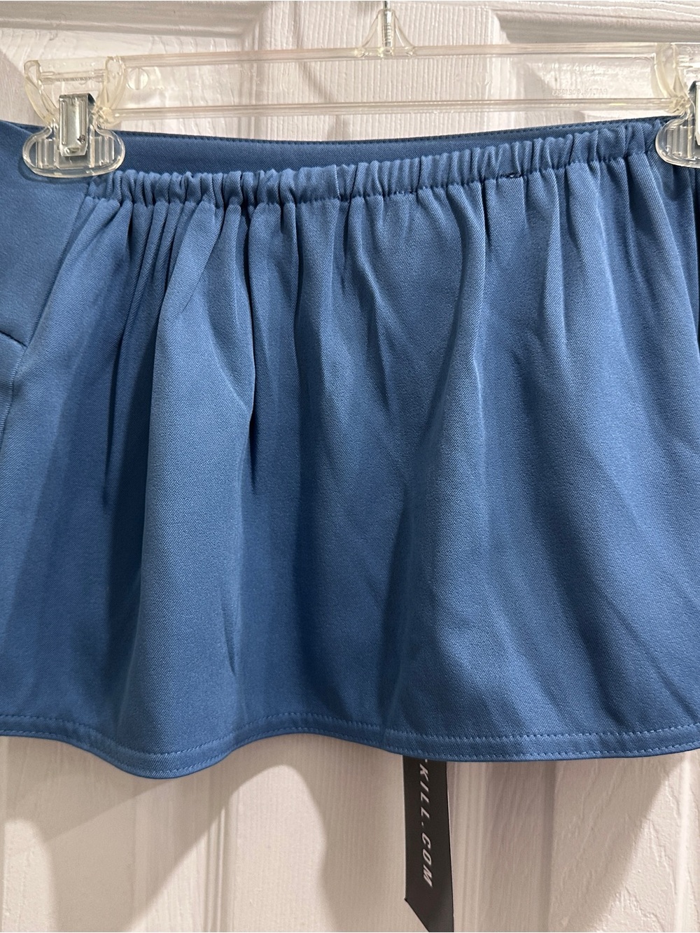 Trickz 'N' Treats - Blue Pleated Mini Skirt - Picture 6 of 15